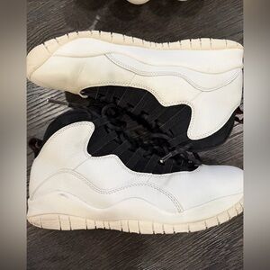 Nike Air Jordan 10 White Basketball Shoes Sneakers Men’s Size 11